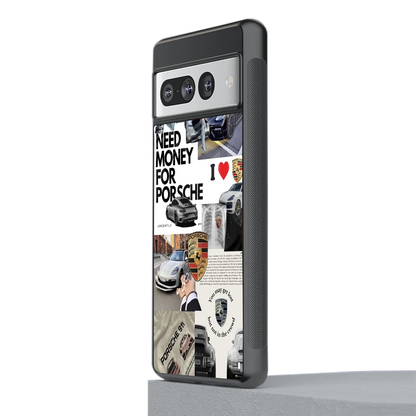 Luxe Dreams stylish phone case for google pixel 7 pro | glossy glass and slim fit