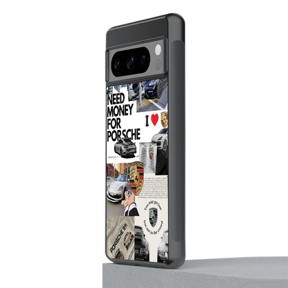 Luxe Dreams stylish phone case for google pixel 8 pro | glossy glass and slim fit