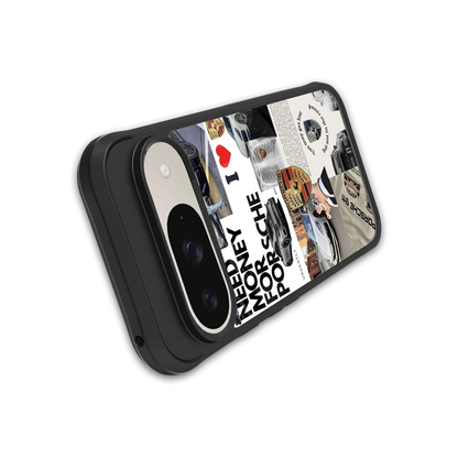 Luxe Dreams stylish phone case for google pixel 9 | glossy glass and slim fit