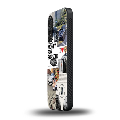 Luxe Dreams samsung galaxy m35 5g mobile cover | shockproof glass phone case
