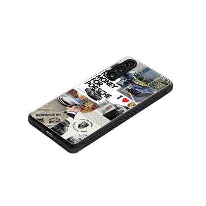 Luxe Dreams stylish phone case for samsung galaxy m35 5g | glossy glass and slim fit