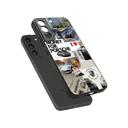 Luxe Dreams sleek samsung galaxy s22 cover with tempered glass back and TPU edges