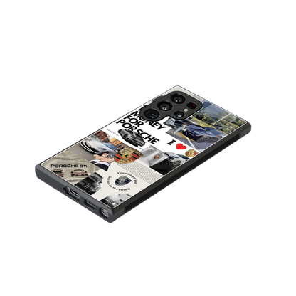 Luxe Dreams stylish phone case for samsung galaxy s23 ultra | glossy glass and slim fit