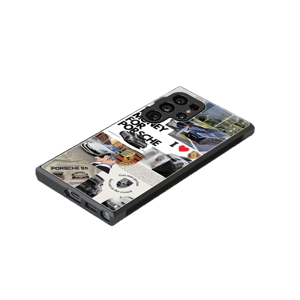 Luxe Dreams stylish phone case for samsung galaxy s24 ultra | glossy glass and slim fit