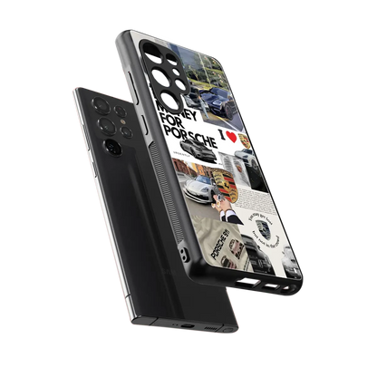 Luxe Dreams sleek samsung galaxy s25 ultra cover with tempered glass back and TPU edges