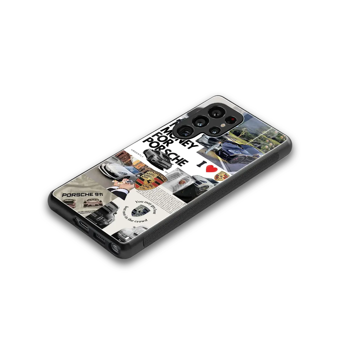 Luxe Dreams stylish phone case for samsung galaxy s25 ultra | glossy glass and slim fit