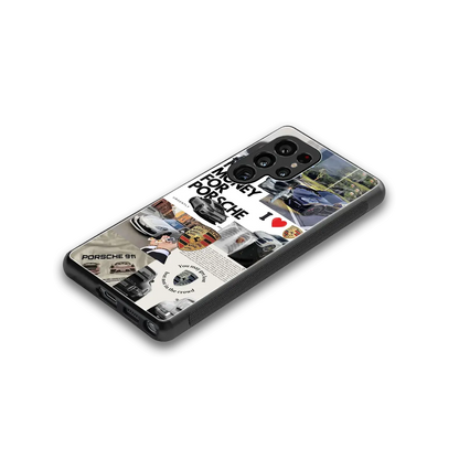 Luxe Dreams stylish phone case for samsung galaxy s25 ultra | glossy glass and slim fit