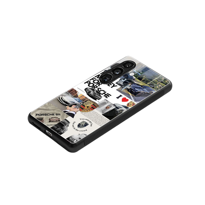 Luxe Dreams stylish phone case for samsung galaxy s23 fe | glossy glass and slim fit