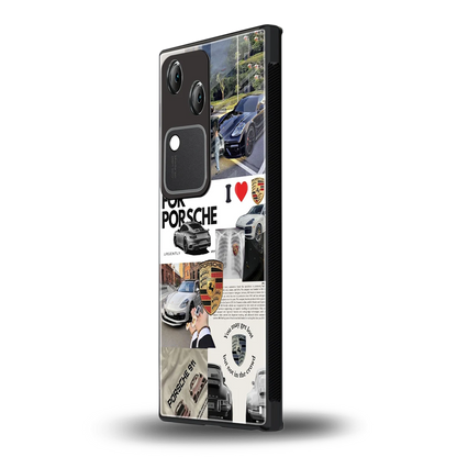 Luxe Dreams vivo v30 mobile cover | shockproof glass phone case