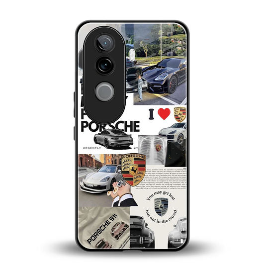 Luxe Dreams back phone cover | glass case for vivo v40e
