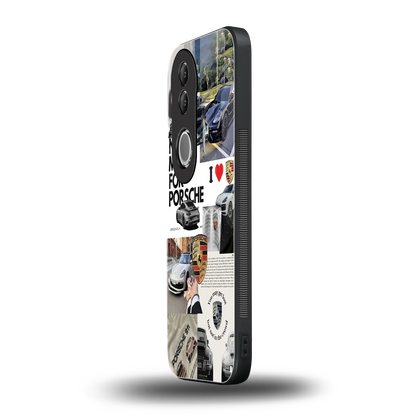 Luxe Dreams vivo v50 mobile cover | shockproof glass phone case