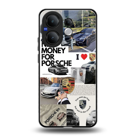 Luxe Dreams back phone cover | glass case for vivo v60