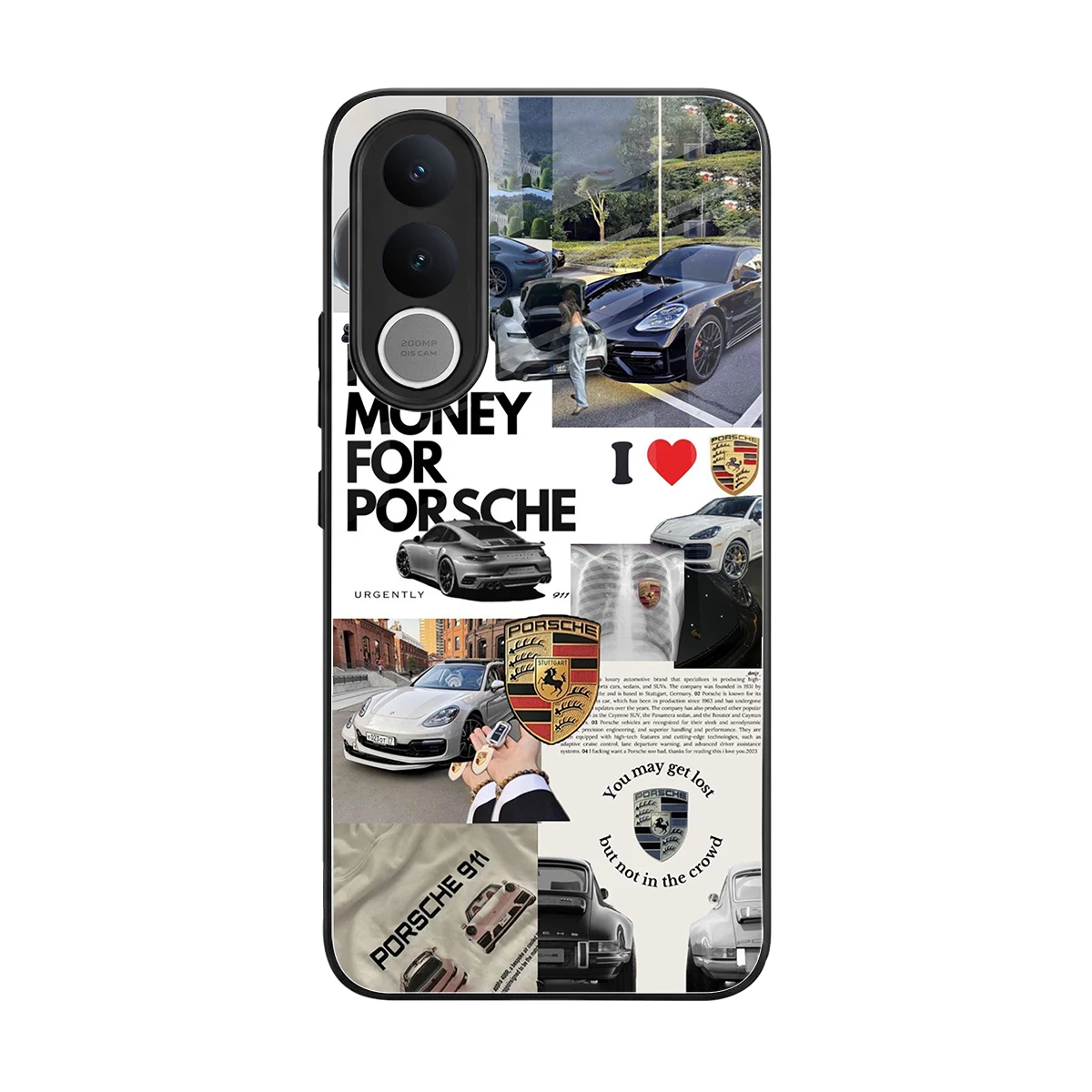 Luxe Dreams back phone cover | glass case for vivo v70 fe