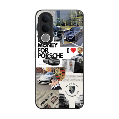Luxe Dreams back phone cover | glass case for vivo v70 fe