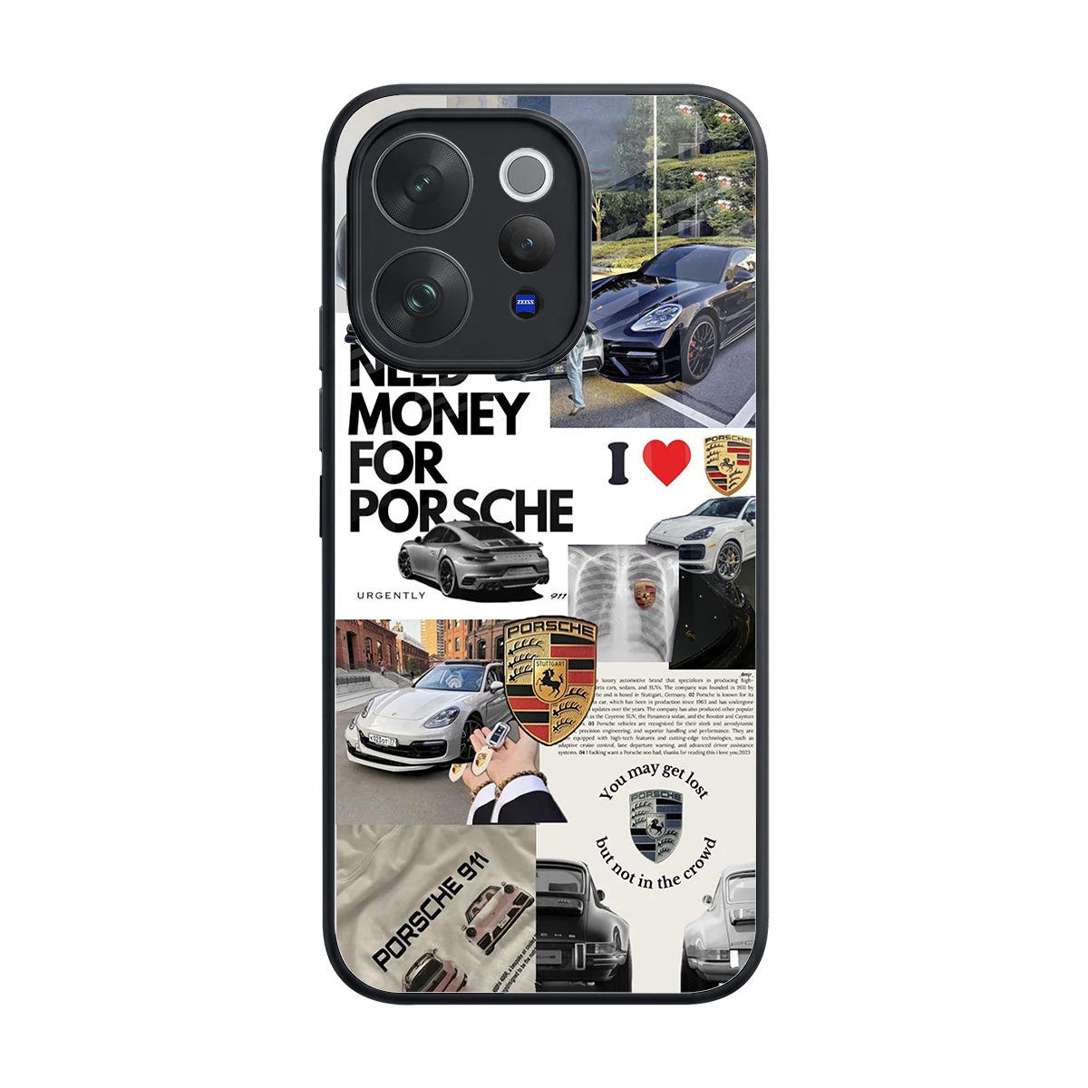 Luxe Dreams back phone cover | glass case for vivo v70 elite