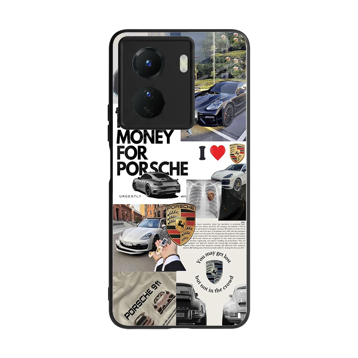 Luxe Dreams back phone cover | glass case for vivo y16