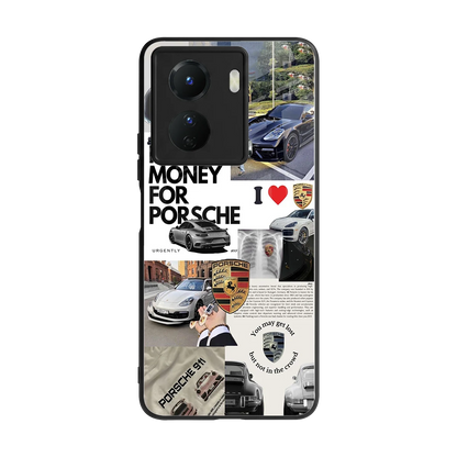Luxe Dreams back phone cover | glass case for vivo y16