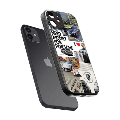 Luxe Dreams sleek iphone 11 cover with tempered glass back and TPU edges