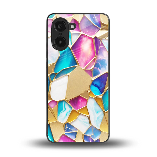 Luxe Spectrum back phone cover | glass case for oneplus nord ce5 5g