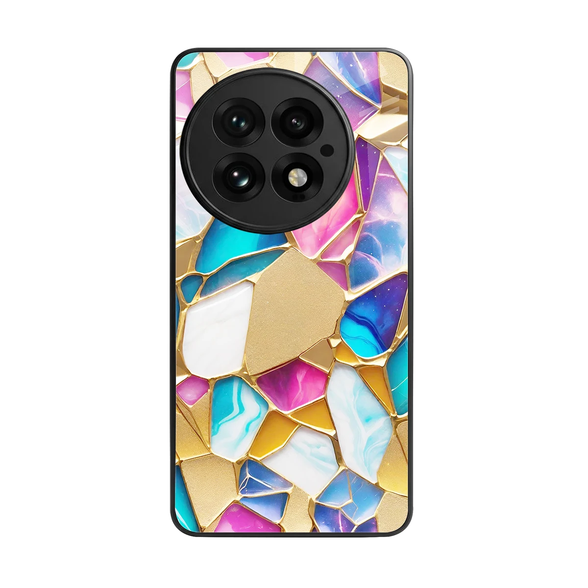 Luxe Spectrum back phone cover | glass case for oneplus 13