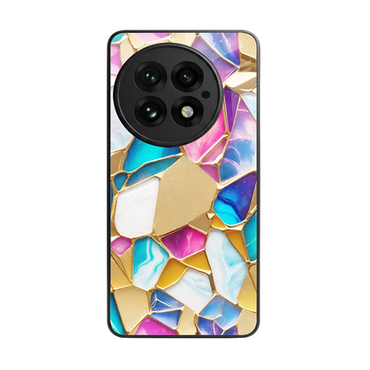 Luxe Spectrum back phone cover | glass case for oneplus 13