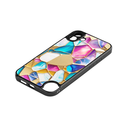 Luxe Spectrum stylish phone case for cmf nothing phone 1 | glossy glass and slim fit