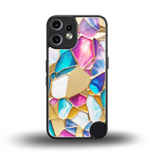 Luxe Spectrum back phone cover | glass case for cmf nothing phone 2 pro