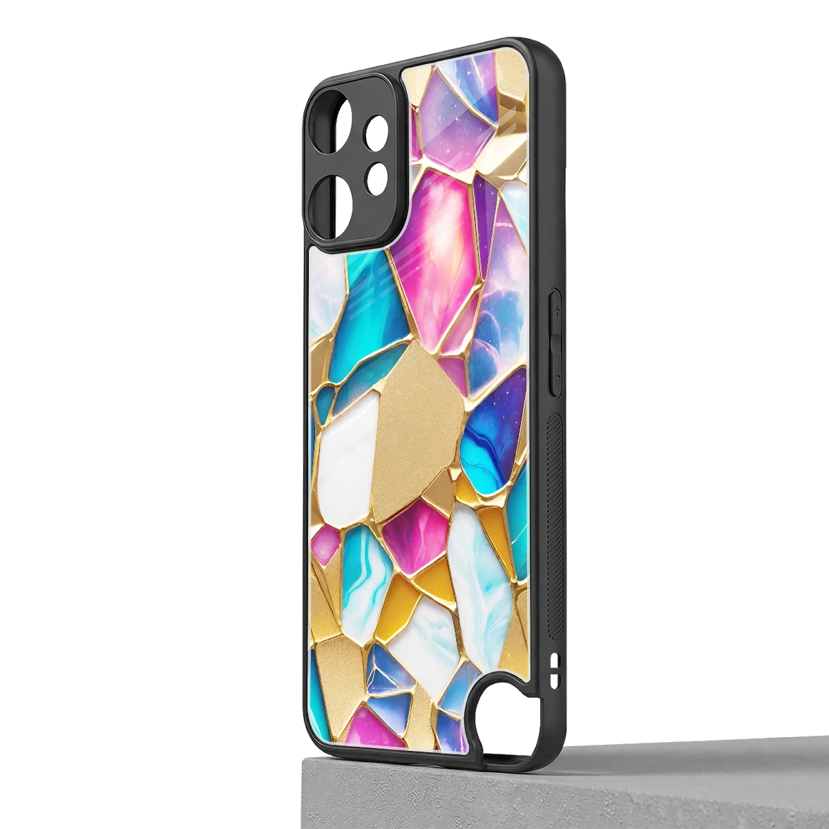 Luxe Spectrum cmf nothing phone 2 pro mobile cover | shockproof glass phone case