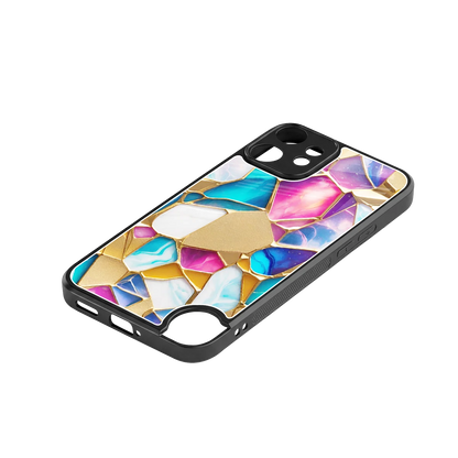 Luxe Spectrum stylish phone case for cmf nothing phone 2 pro | glossy glass and slim fit