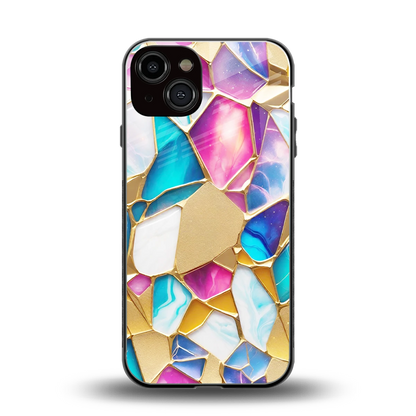 Luxe Spectrum back phone cover | glass case for iphone 14