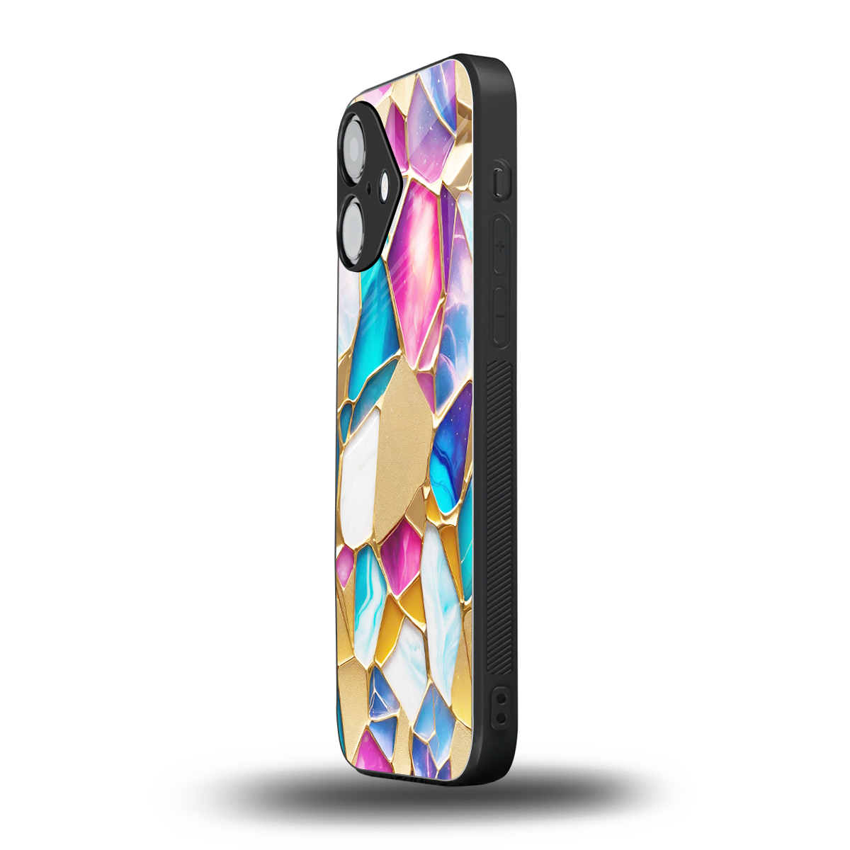 Luxe Spectrum Phone Case for Iphone 16 | Glass Case