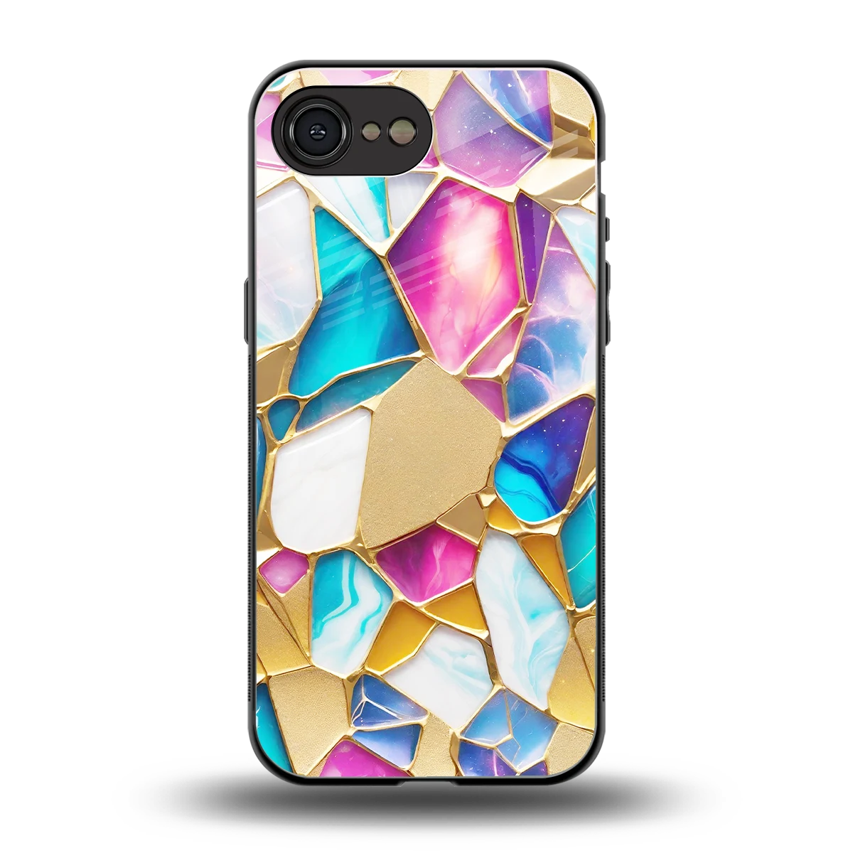 Luxe Spectrum back phone cover | glass case for iphone 17e