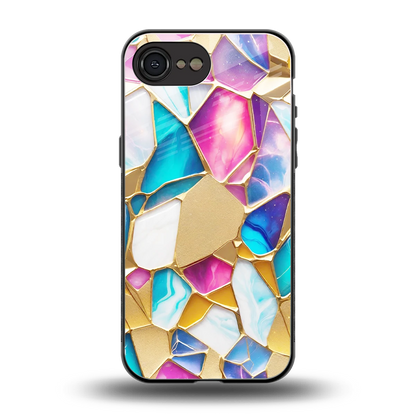 Luxe Spectrum back phone cover | glass case for iphone 17e