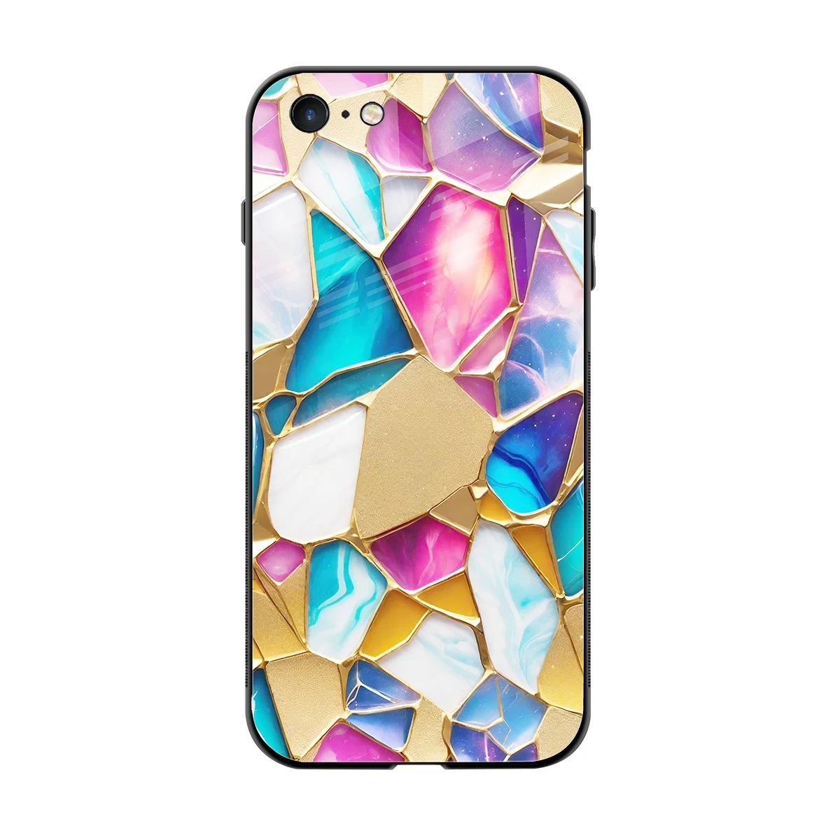 Luxe Spectrum back phone cover | glass case for iphone 6s