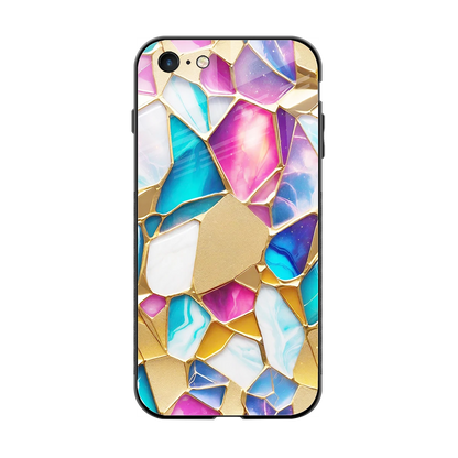 Luxe Spectrum back phone cover | glass case for iphone 6s plus
