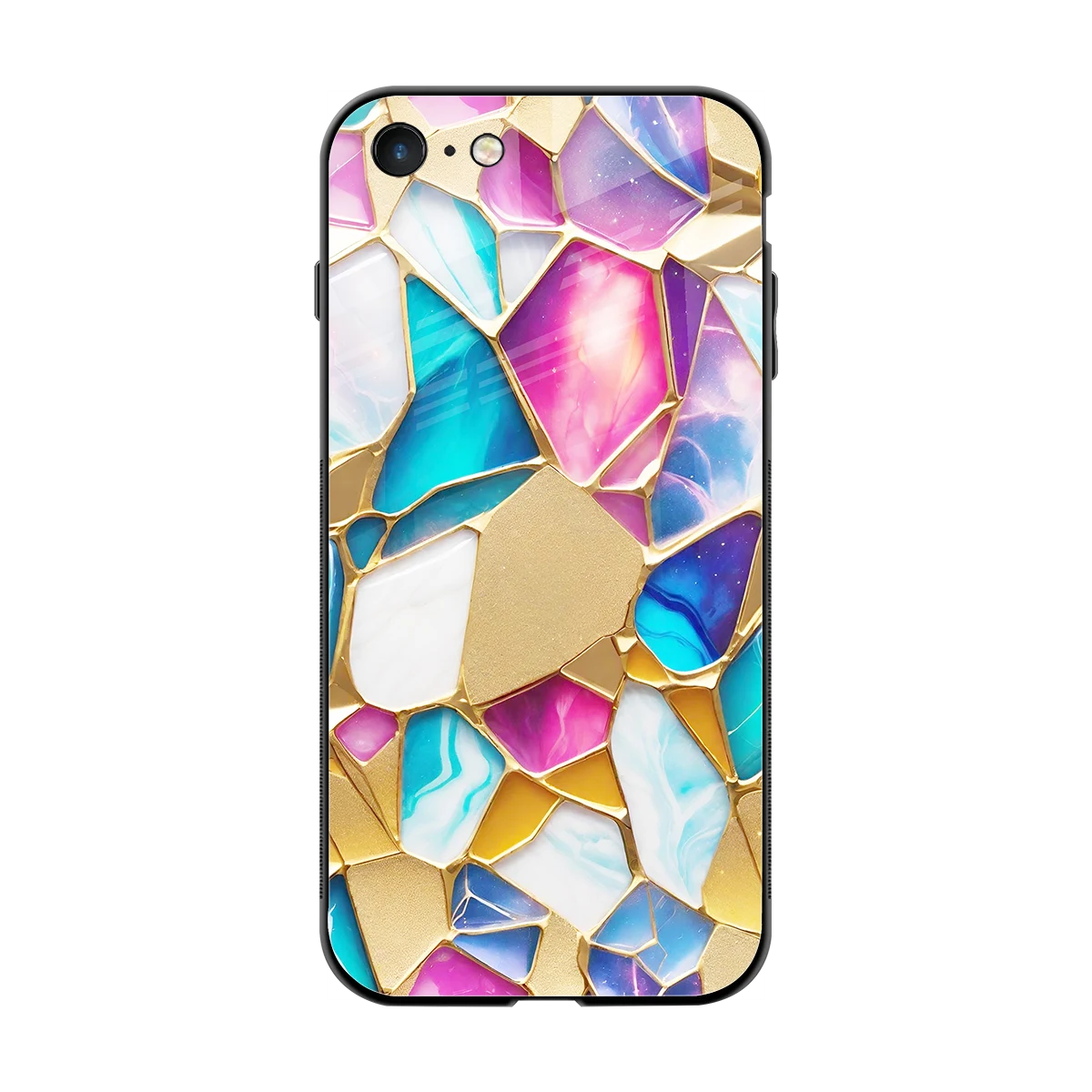 Luxe Spectrum back phone cover | glass case for iphone 7