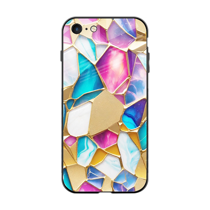 Luxe Spectrum back phone cover | glass case for iphone 7