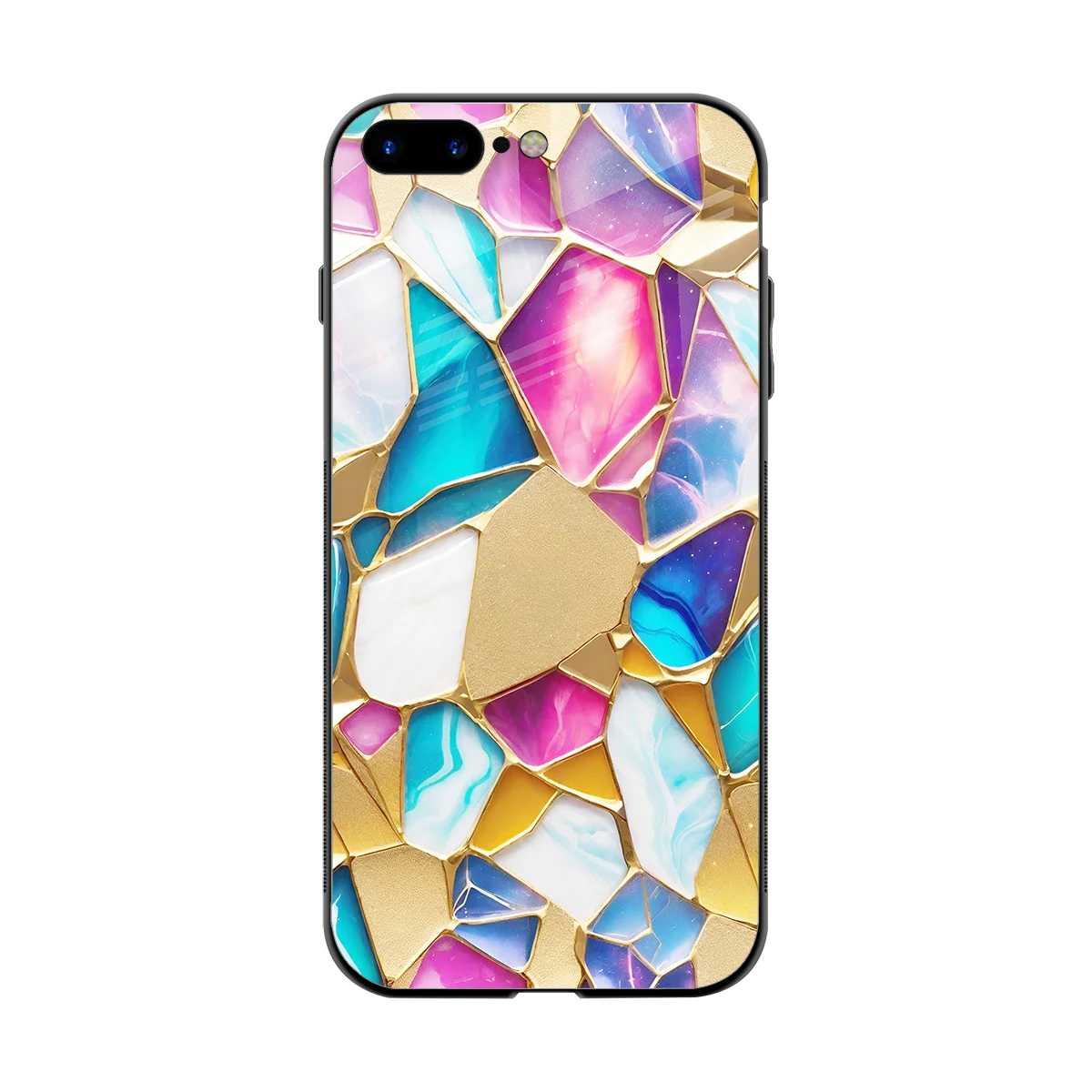 Luxe Spectrum back phone cover | glass case for iphone 8 plus