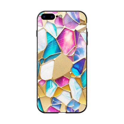 Luxe Spectrum back phone cover | glass case for iphone 8 plus