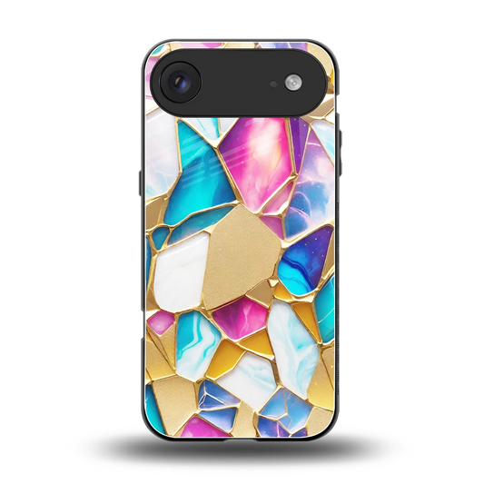 Luxe Spectrum back phone cover | glass case for iphone air