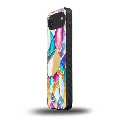 Luxe Spectrum iphone air mobile cover | shockproof glass phone case