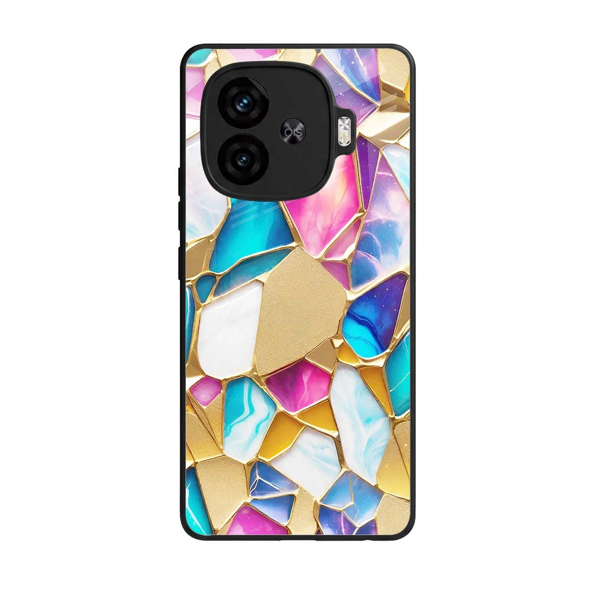 Luxe Spectrum back phone cover | glass case for iqoo neo 10r 5g