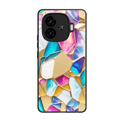 Luxe Spectrum back phone cover | glass case for iqoo neo 10r 5g