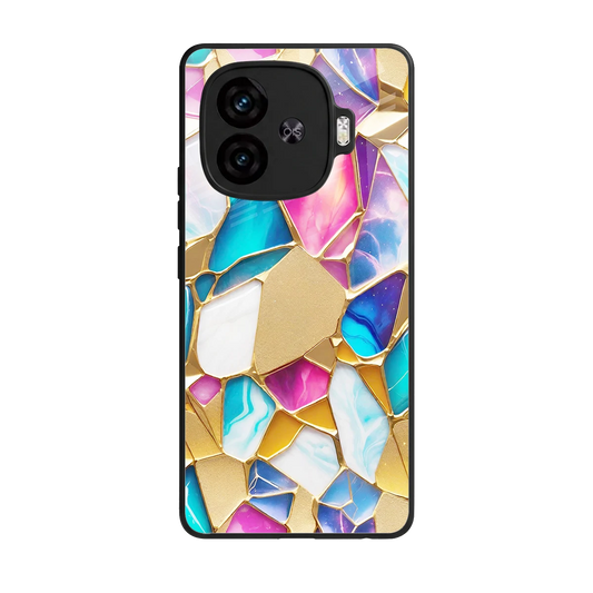 Luxe Spectrum back phone cover | glass case for iqoo neo 10r 5g