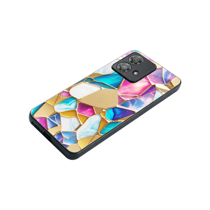 Luxe Spectrum stylish phone case for motorola edge 40 neo 5g | glossy glass and slim fit