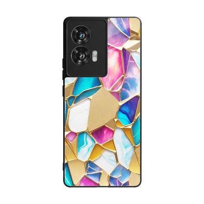 Luxe Spectrum back phone cover | glass case for motorola edge 50 fusion