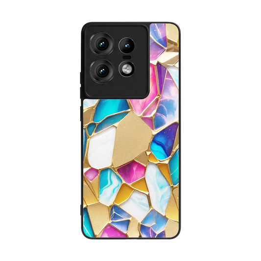 Luxe Spectrum back phone cover | glass case for motorola edge 50 pro