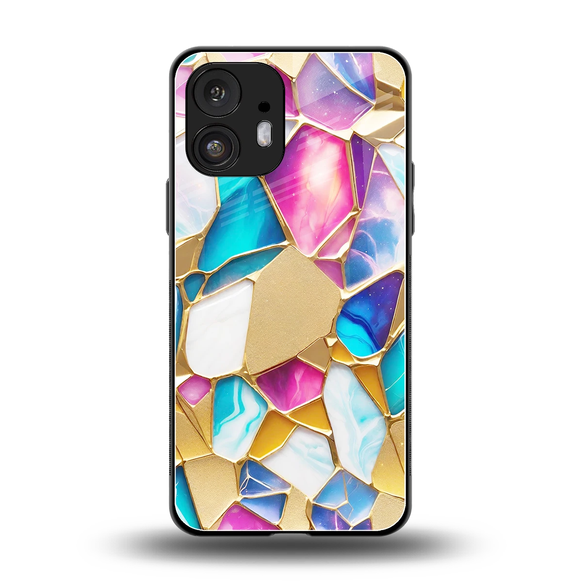 Luxe Spectrum back phone cover | glass case for nothing phone 2