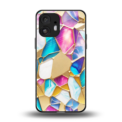 Luxe Spectrum back phone cover | glass case for nothing phone 2