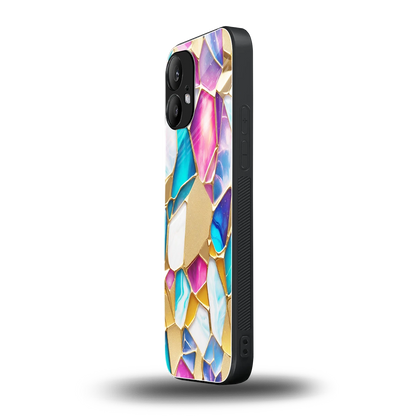 Luxe Spectrum nothing phone 2 mobile cover | shockproof glass phone case